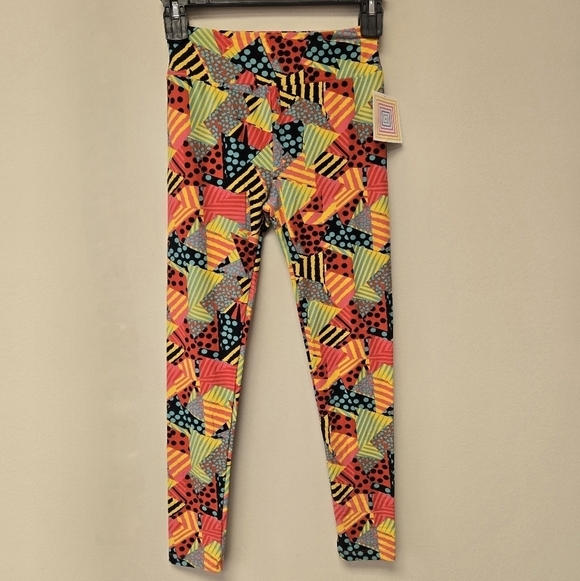 Lularoe 90s Retro Print Legging OS - Picture 1 of 7
